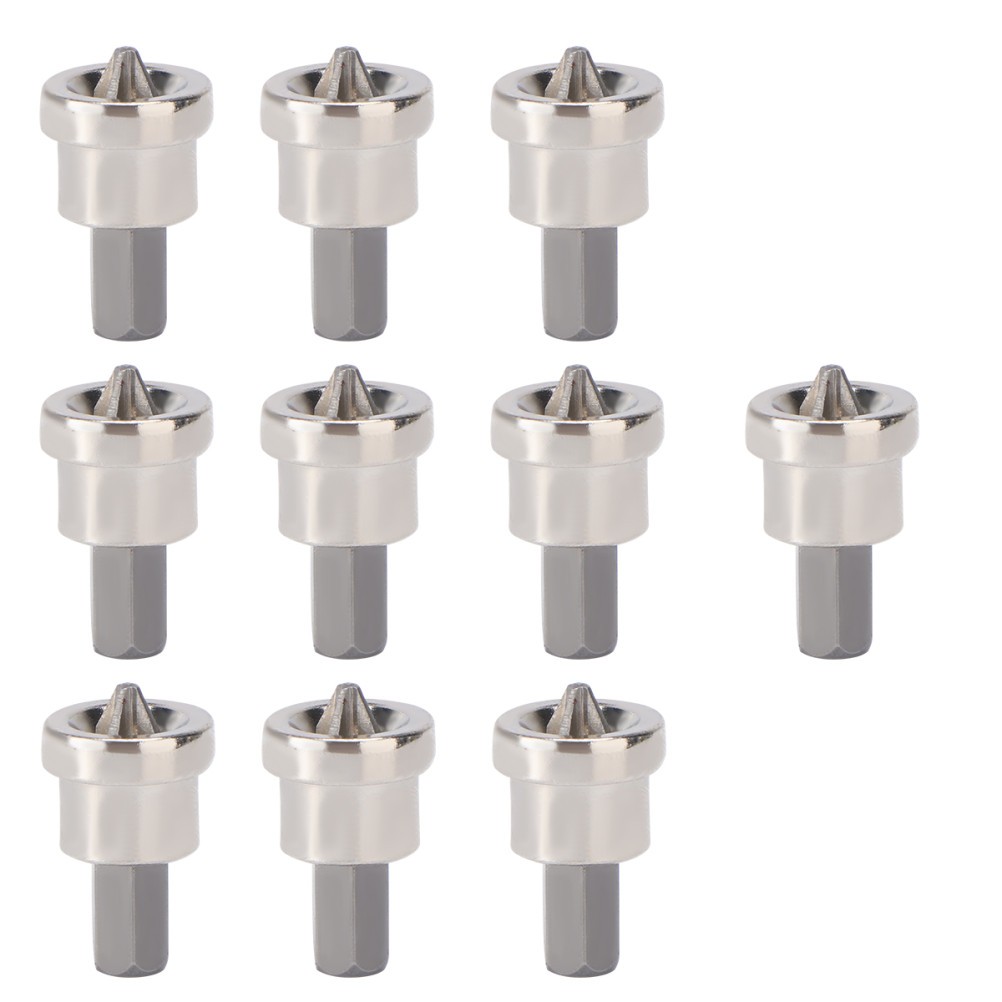 10pcs PH2 Drywall Bits Drilling Bits Depth Stop Plasterboard Screws Locating