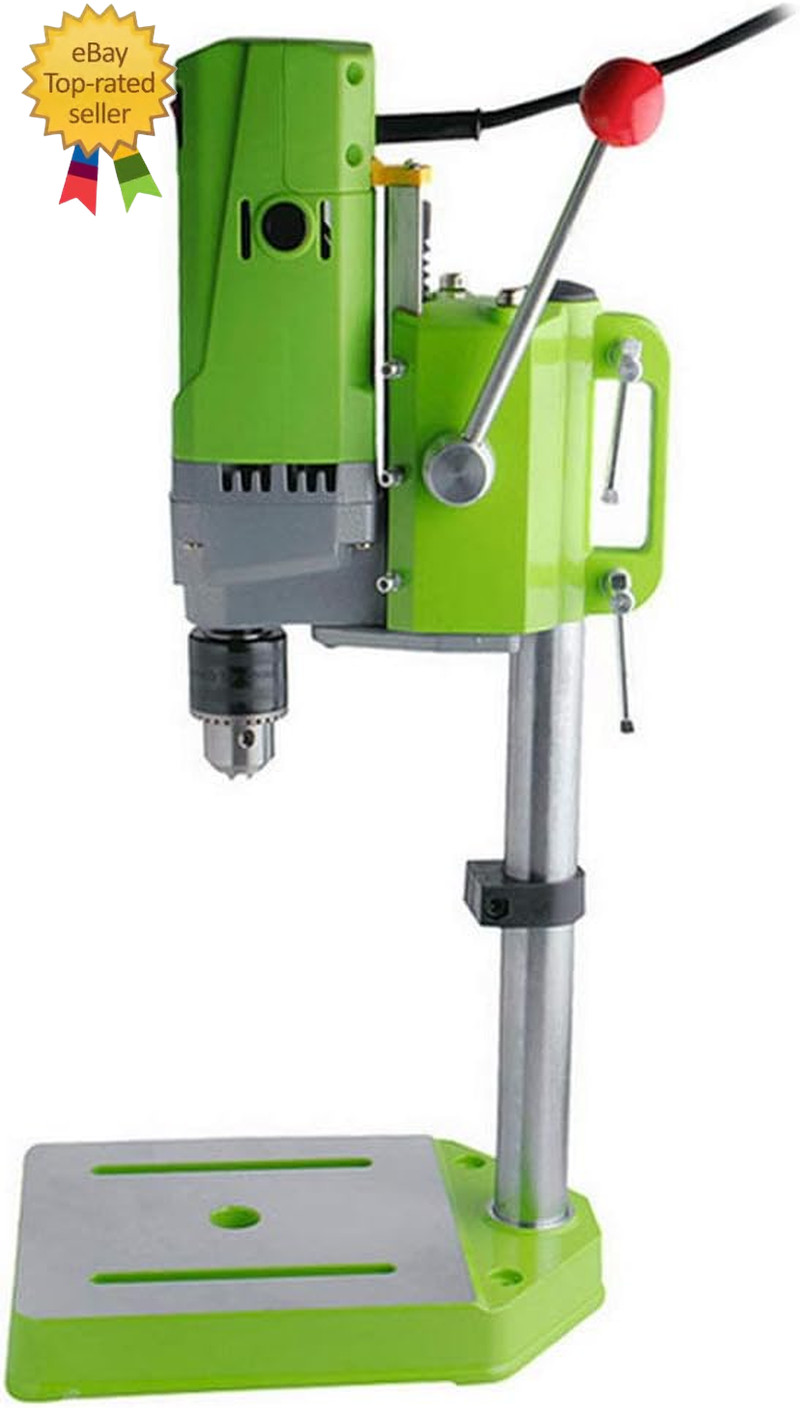 Bench Drill Stand 710W Mini Electric Bench Drilling Machine Drill Chuck 1-13Mm,