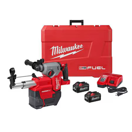 Milwaukee Tool 2912-22De M18 Fuel 1 In. Sds-Plus Rotary Hammer Kit With