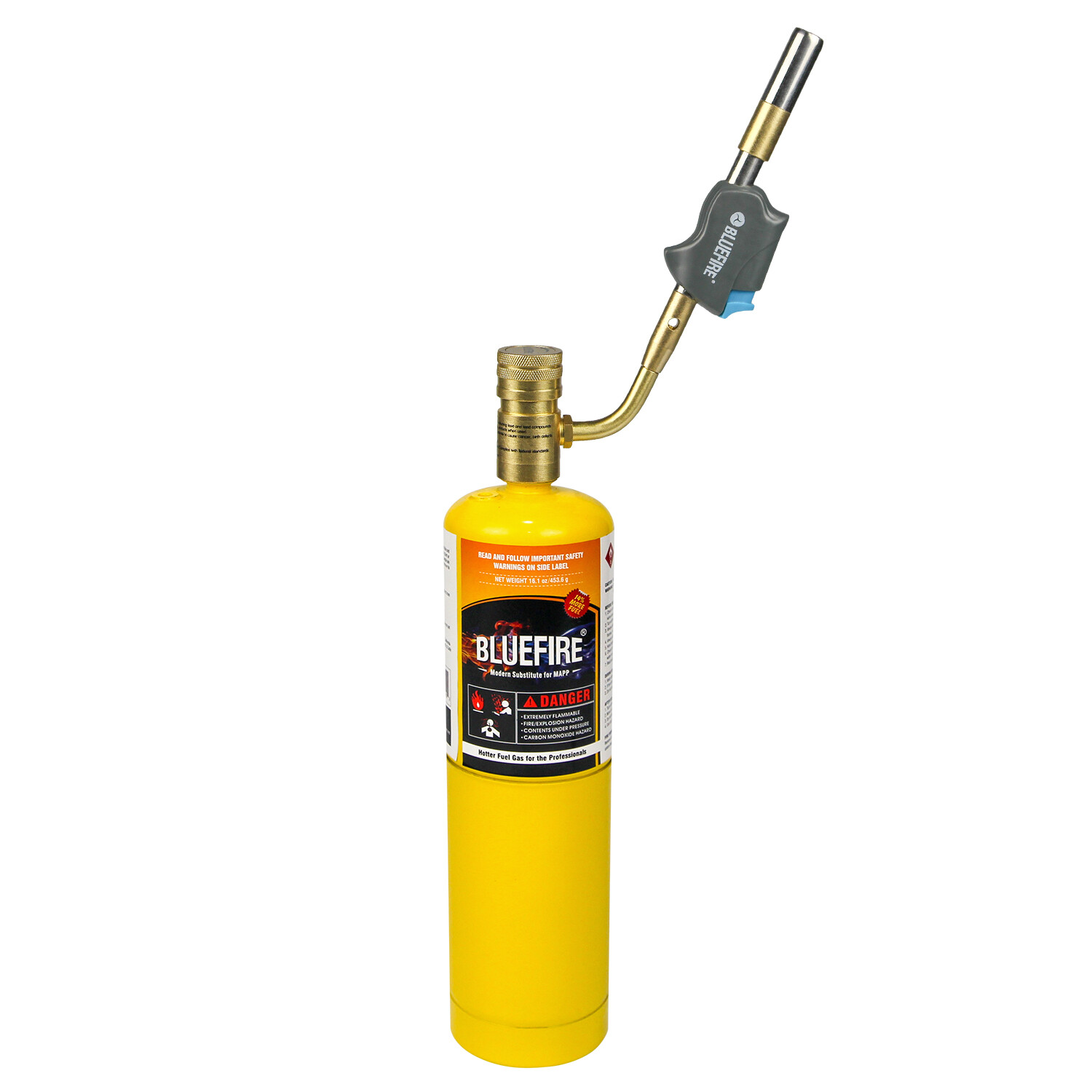 BLUEFIRE BTS-8066 Hot Turbo High Intensity Swivel Torch,Up to 11695 BTU/hr!