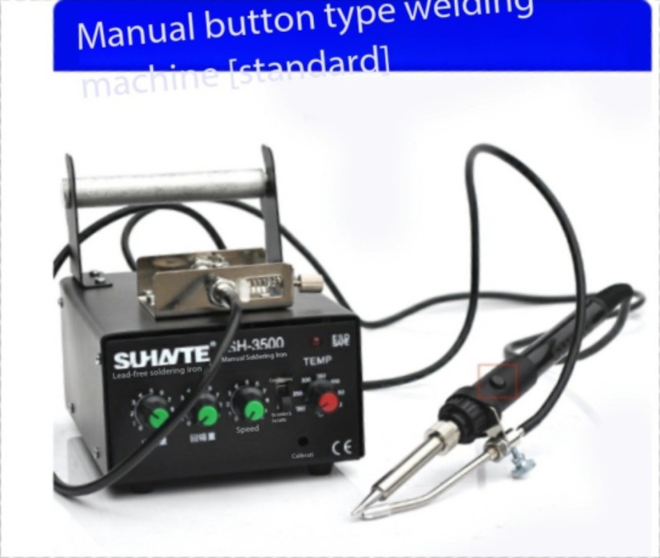 De G Foot Pedal Automatic Soldering Thermostat Soldering Iron Set220v