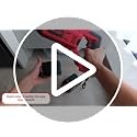 Cordless Brushless Reciprocating Saw Kit 2 Batteries 4 Blades Red 3500 SPM