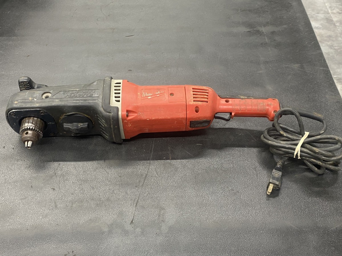 Milwaukee Super Hawg 1680-20 1/2&Prime; Right Angle Drill 13A 2-Speed (PD5037336)
