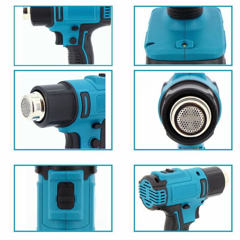 Cordless Heat Gun Hot Air Gun For Makita 18V Li-ion Battery w/4 Nozzle MAX1022°F
