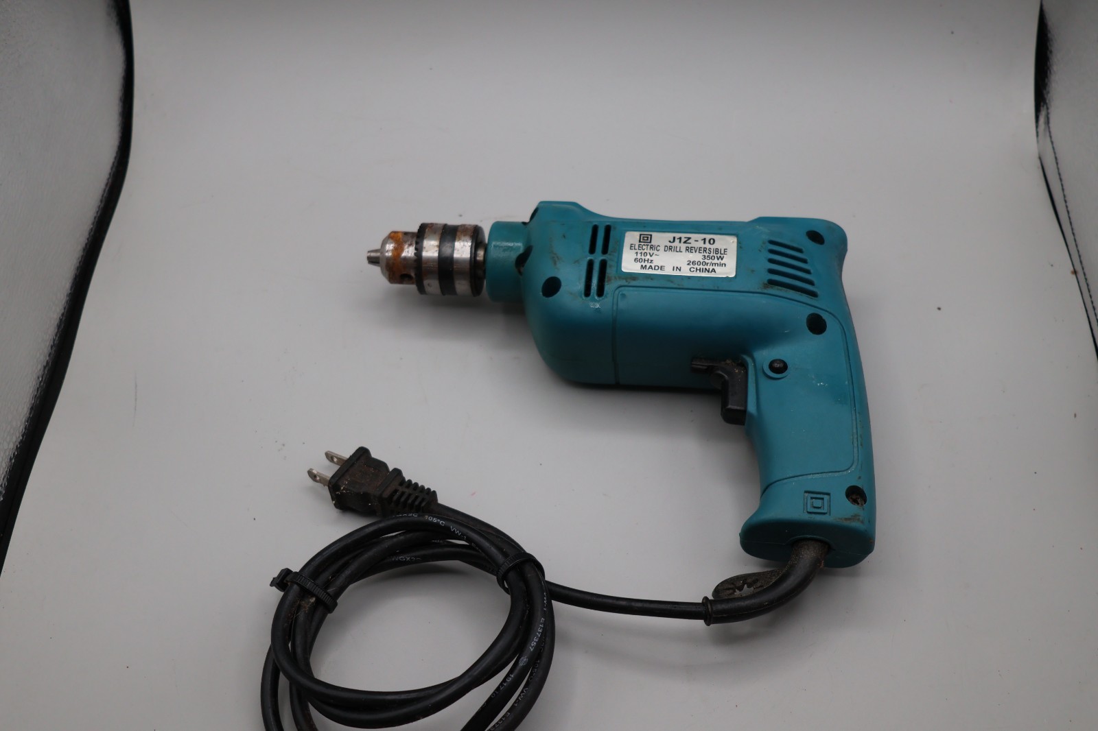 Vintage JLZ-10 3/8&Prime; Reversing Corded Drill WORKS Woodworking Powertool- China