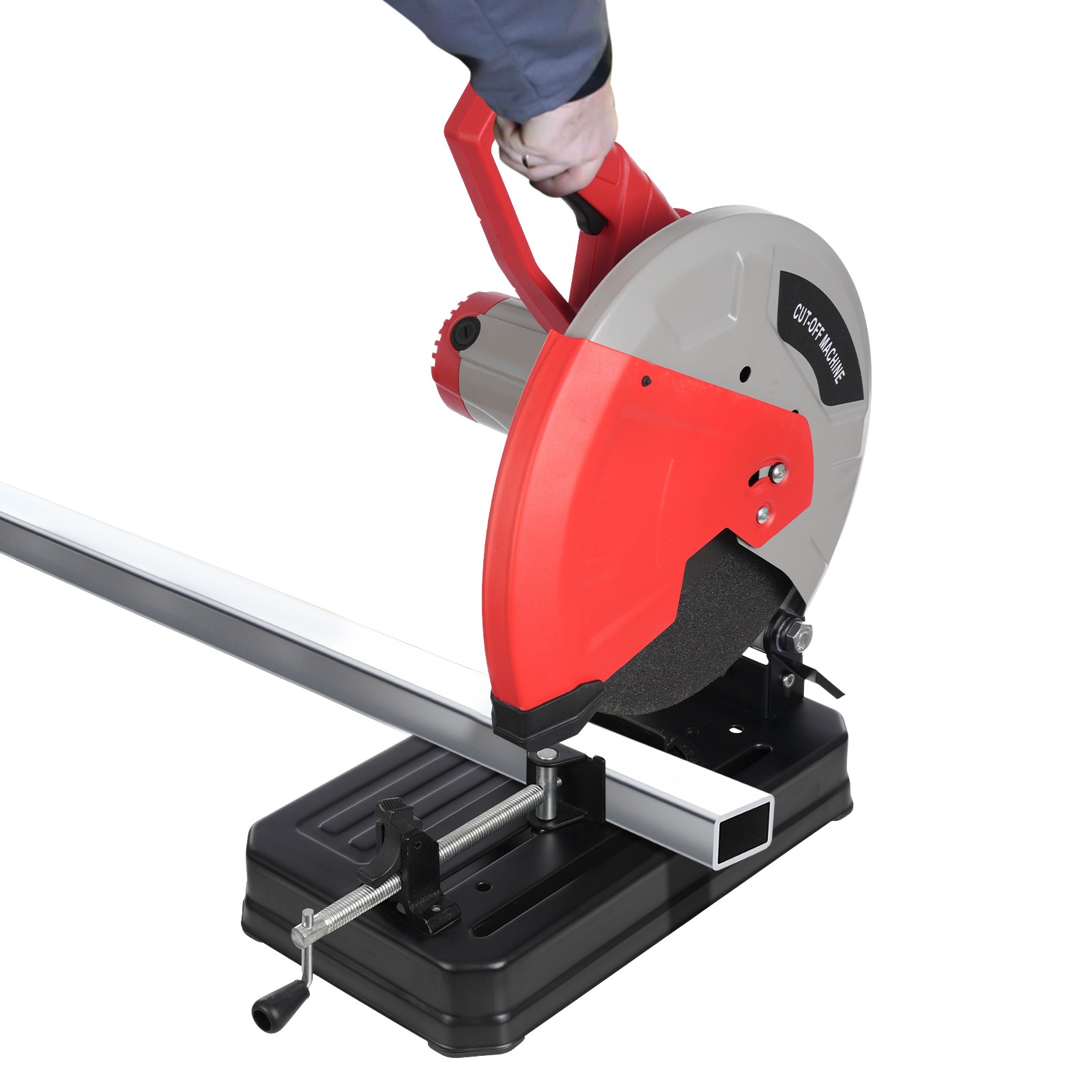 0-45° Adjustable Cutting Saw, 14in Blade Chop Saw Cutting Machine for Wood&Metal
