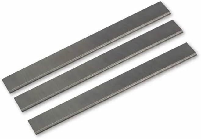 FOXBC 6-1/8-Inch x 11/16-Inch x 1/8-Inch Jointer Planer Knives – Set of 3