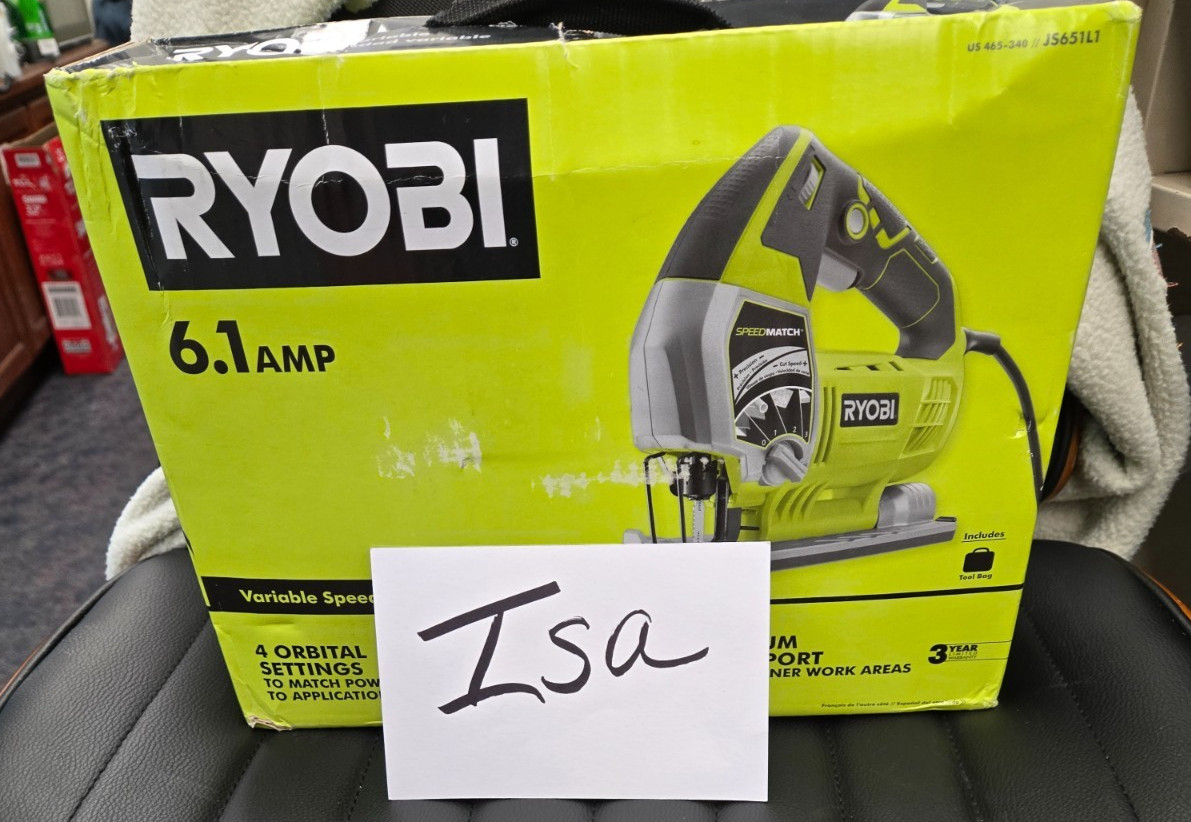 Ryobi JS481LG 4.8A Jig Saw