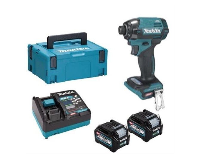 Makita TD002G BL 2×4.0Ah 40V Max Sleeve 3700Rpm 4600Ipm 220Nm 6lb *Charger_220V*
