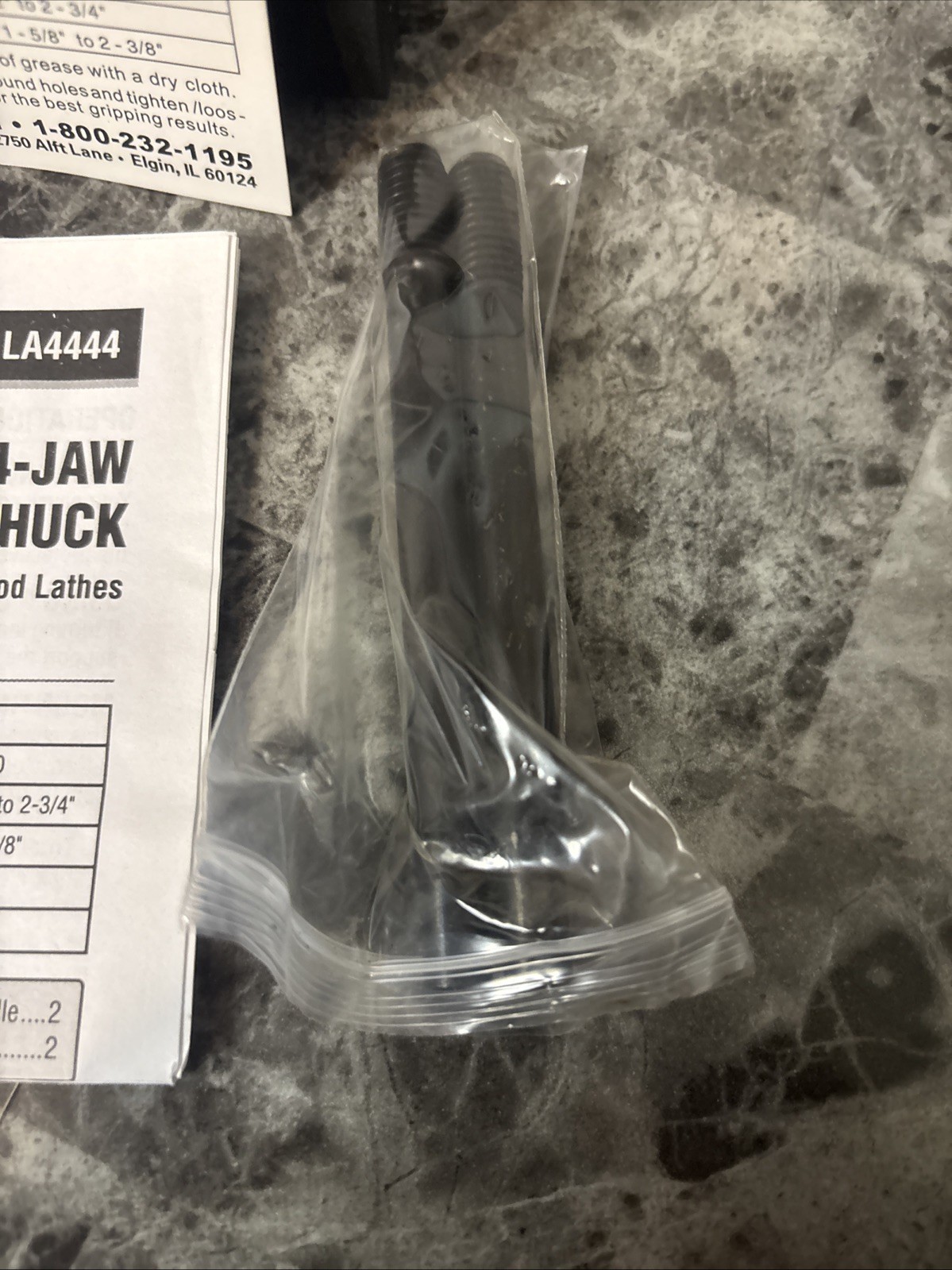 WEN LA4444 Lathe Chuck 4in