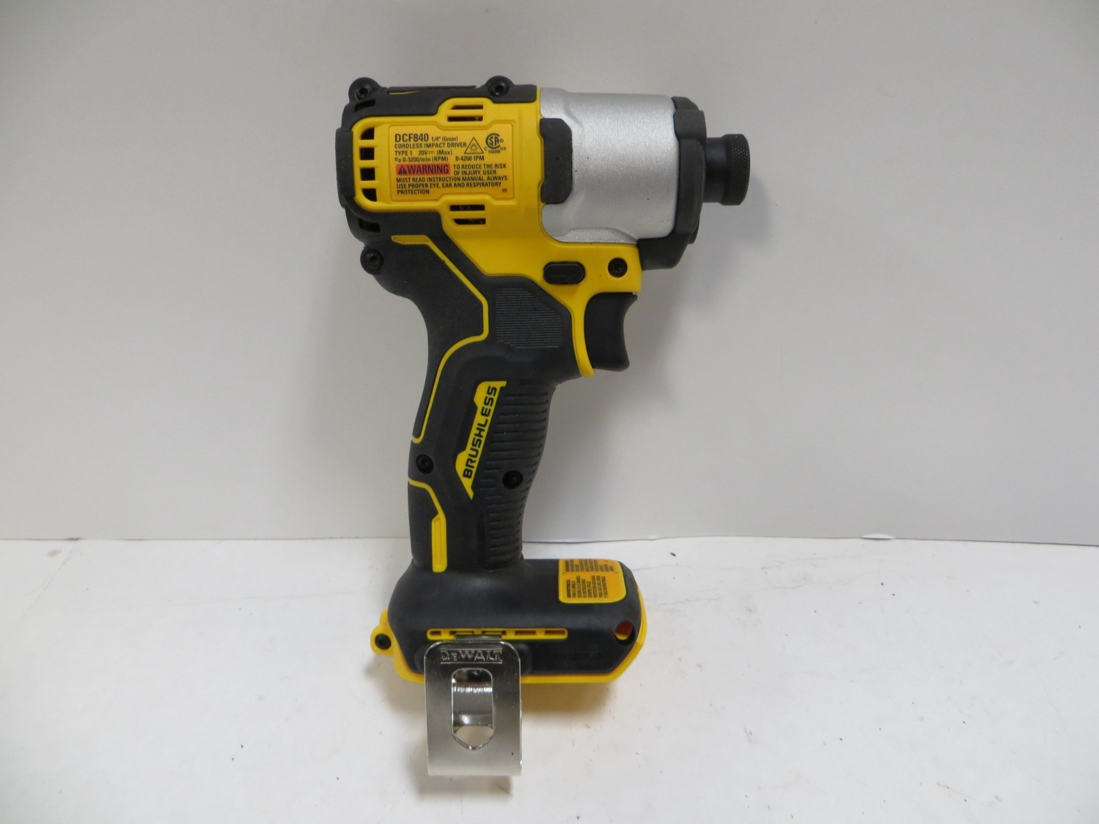 DeWalt DCF840 20V Cordless Compact 1/4&Prime; Impact Driver (Tool Only) new open box
