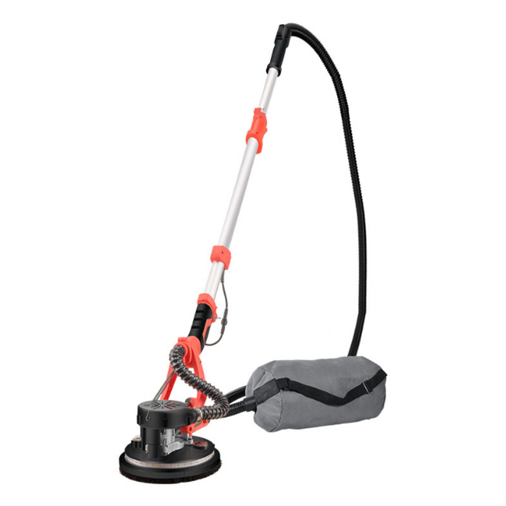 1250W 220V Sander Polishing Drywall Machine Electric Wall Sanding LED Light