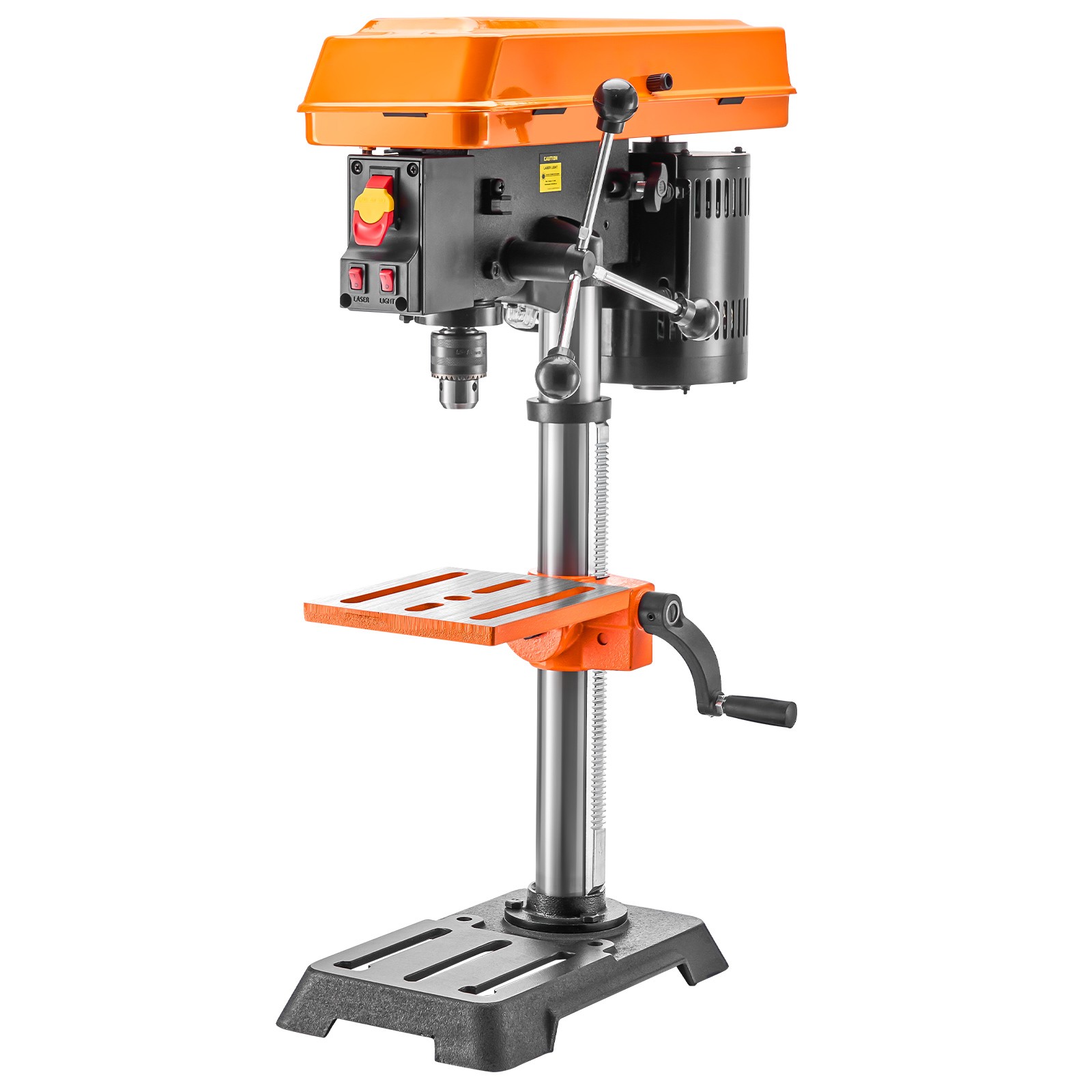 VEVOR 10in Benchtop Drill Press Tabletop Drilling Machine 610-2800RPM Adjustable