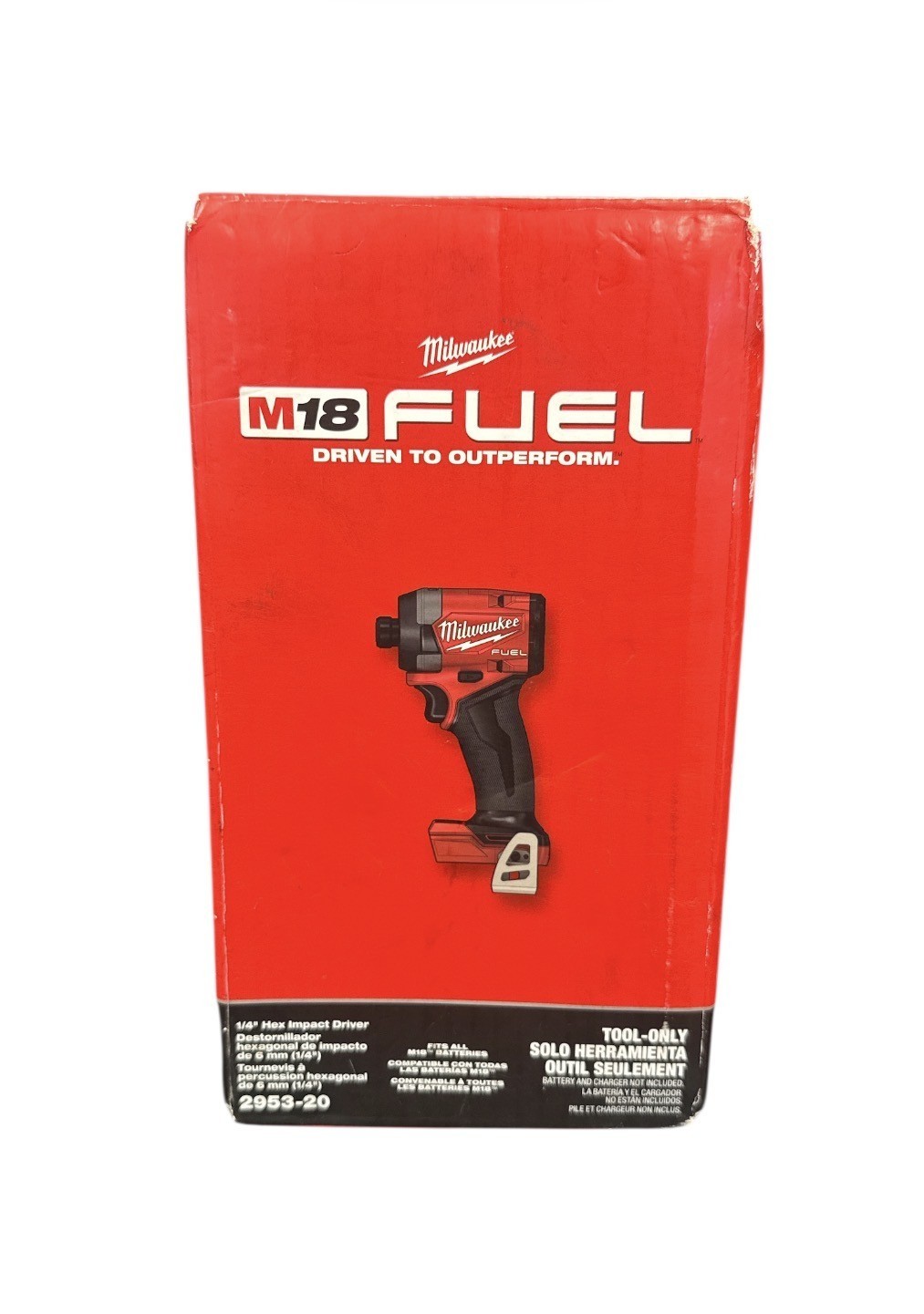 Milwaukee 1/4&Prime; Hex Impact Driver Model 2953-20 Tool-Only M18 Fuel New