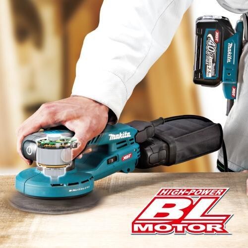 Makita BO001CGZ Random Orbit Sander 40V + Battery Adapter 1.6m Body Only NEW