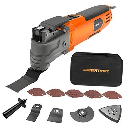 Oscillating Tool, 4.2 Amp Oscillating Multitool Kit with 5° Oscillation
