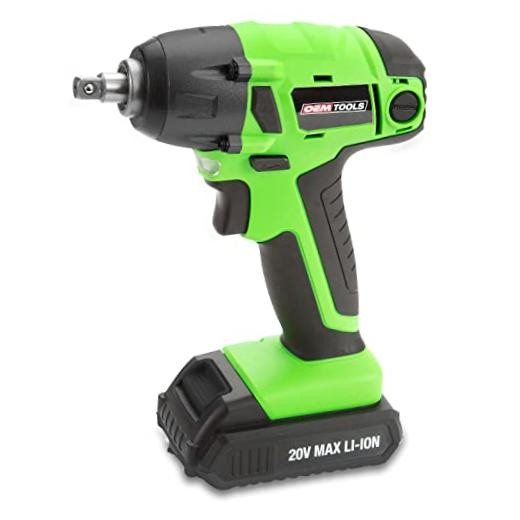 24661 3/8&Prime; Cordless Impact Wrench, 20V Battery, 240 Ft/Lb Nut-Busting Torque,