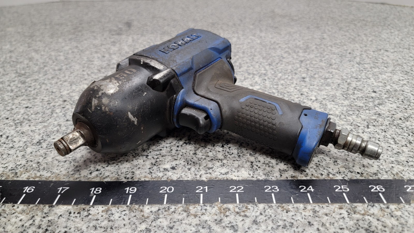 Kobalt SGY-AIR228 1/2&Prime; 750ft-lb MAX Torque Pneumatic Impact Wrench a-x