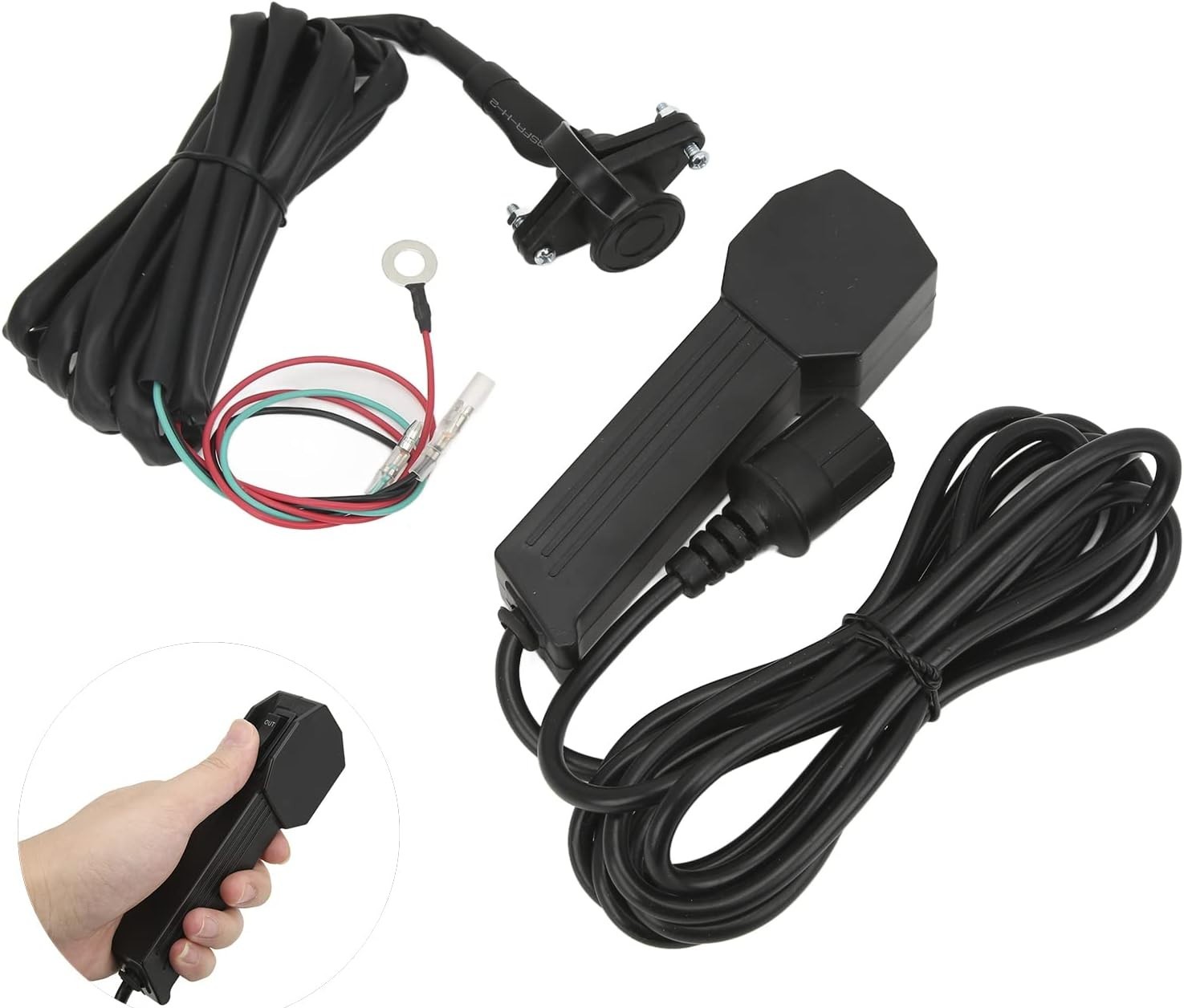 3-Prong Winch Remote Controller 12V Handheld ATV UTV Electric 9Ft Cable 🎮⚡