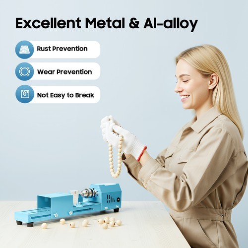 0.6-6mm Lathe Machine Wood Lathe Mini Milling Machine For Table Mini Wood Lathe