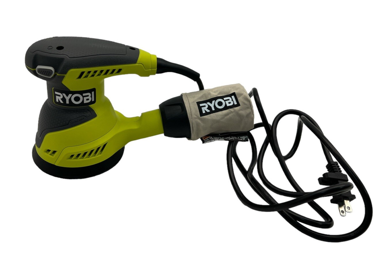 RYOBI RS290G 5&Prime; Random Orbit Sander 2.6 Amp Corded with Dust Bag Parts Only
