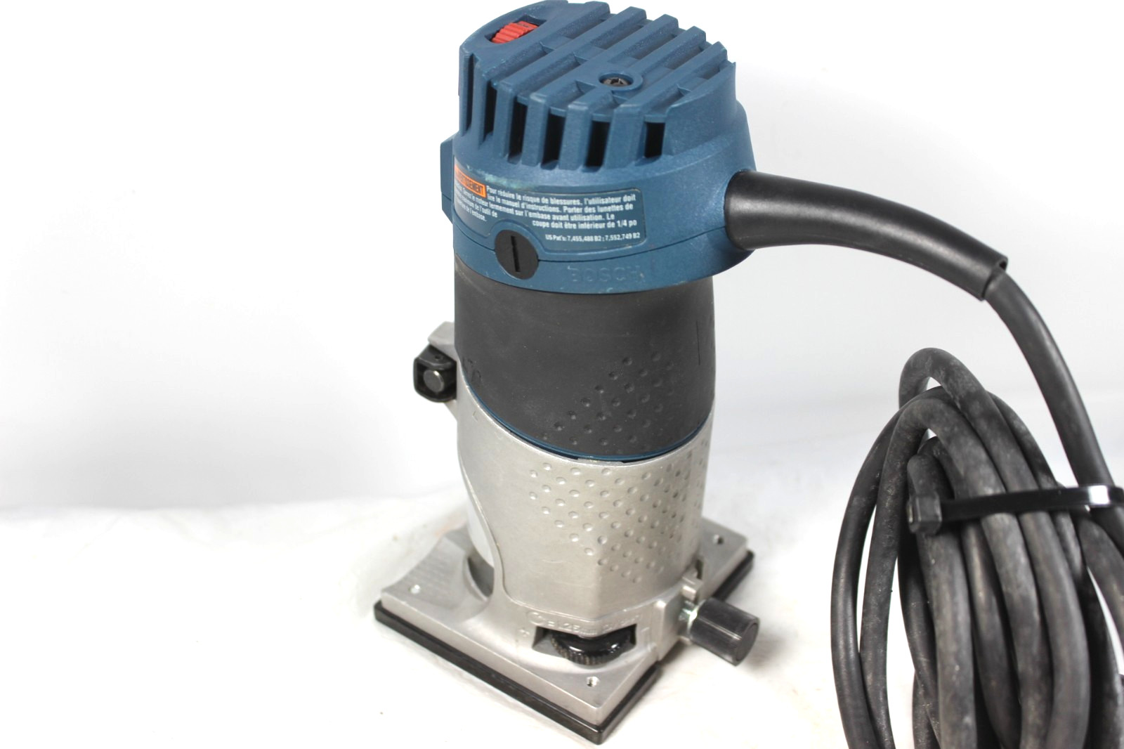 Bosch PR20EVS 5.6 Amp Corded Electric Palm Router w/ Case & Manual