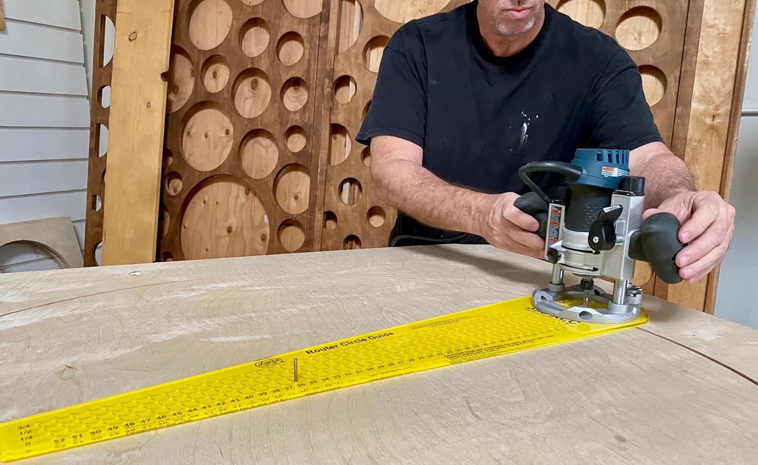 Jasper 390 XLC Router Circle Cutter Jig – Cut 184 Perfect Circles from 7&Prime;