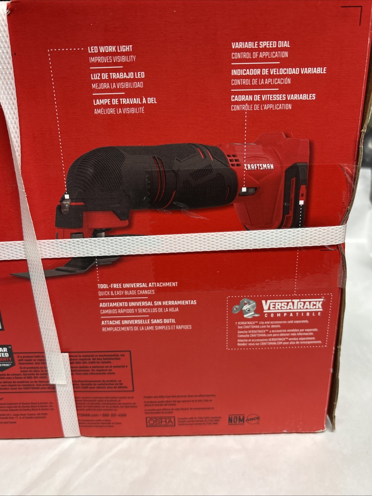 New Craftsman CMCE500B 20V Oscillating Tool In Factory Sealed Box (TOOL ONLY)