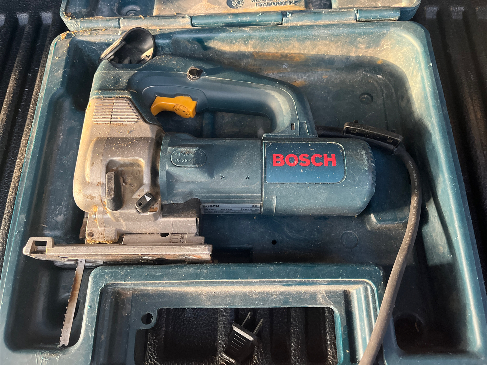 Bosch 1587AVS Variable Speed Top – Handle Jigsaw 120V Made In USA Working