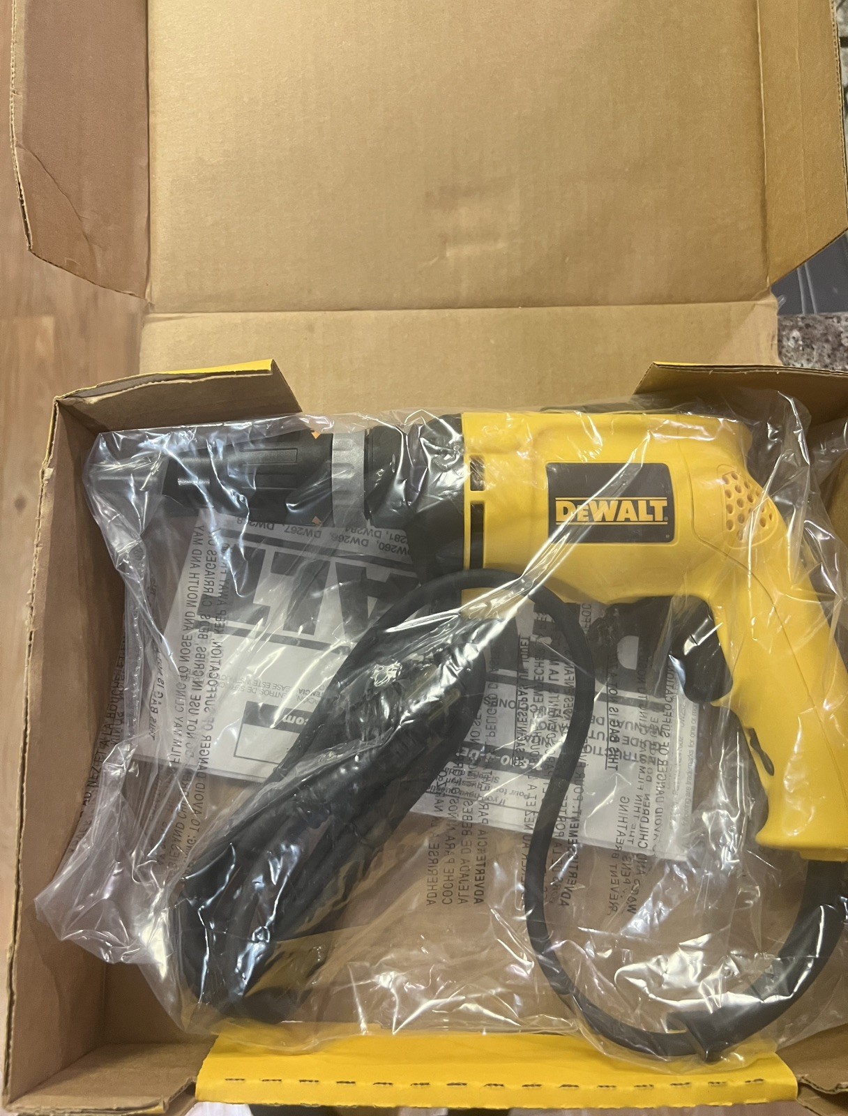 DEWALT Drywall Screw Gun 120V 6AMP Heavy Duty Contractor Tool DW255 New Open Box
