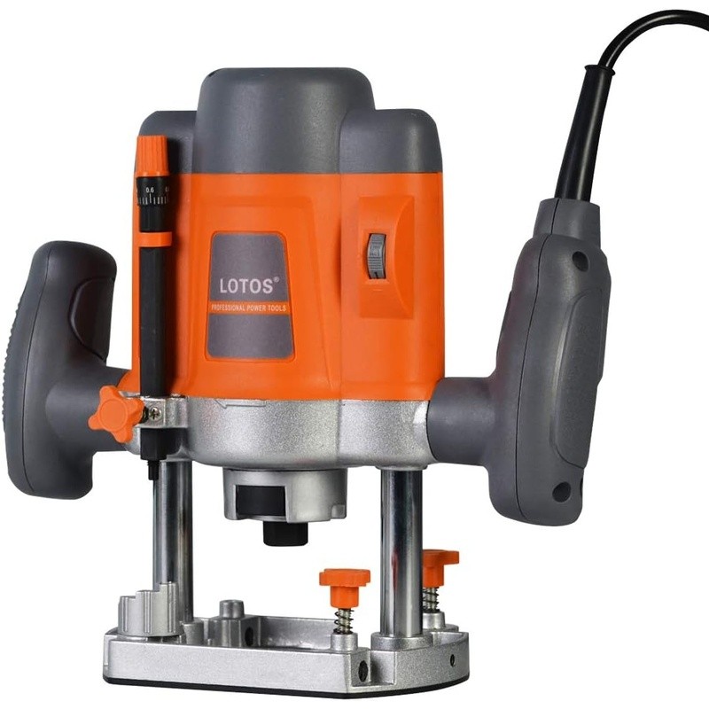 Electric Router 1.6 HP Variable Speed Plunge Fixed Router Dust Collection New