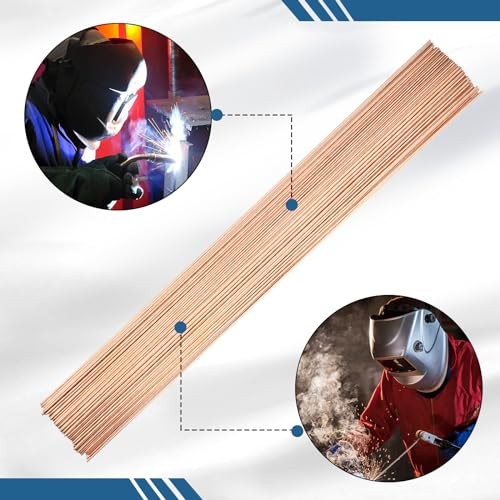 Tig Welding Rod ER70S-6 Mild Steel Tig Filler Rod Carbon Steel 3/32&Prime; x 16&Prime;