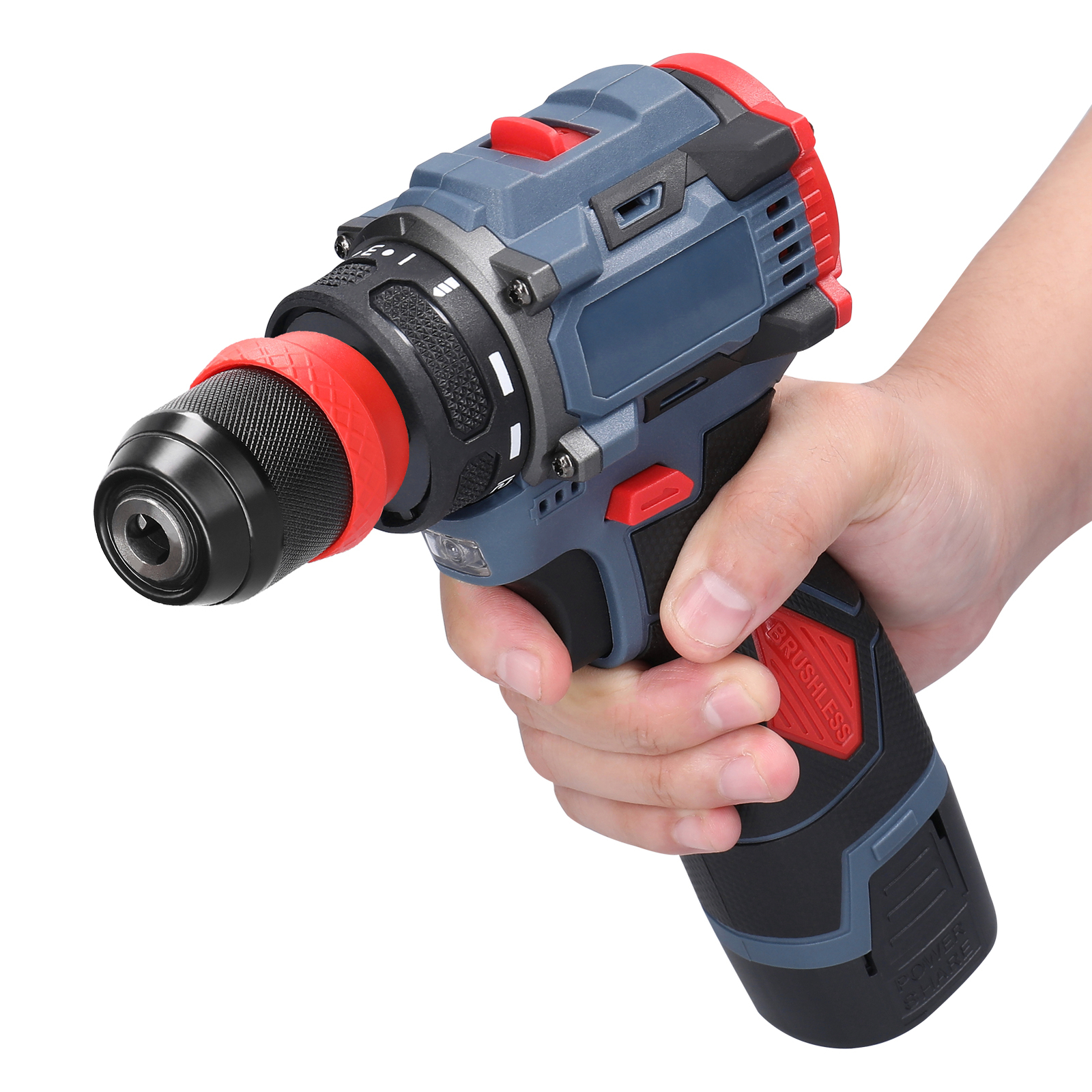 16.8V 2in1 Drill Electric Screwdriver Multi-function Tool S6G1