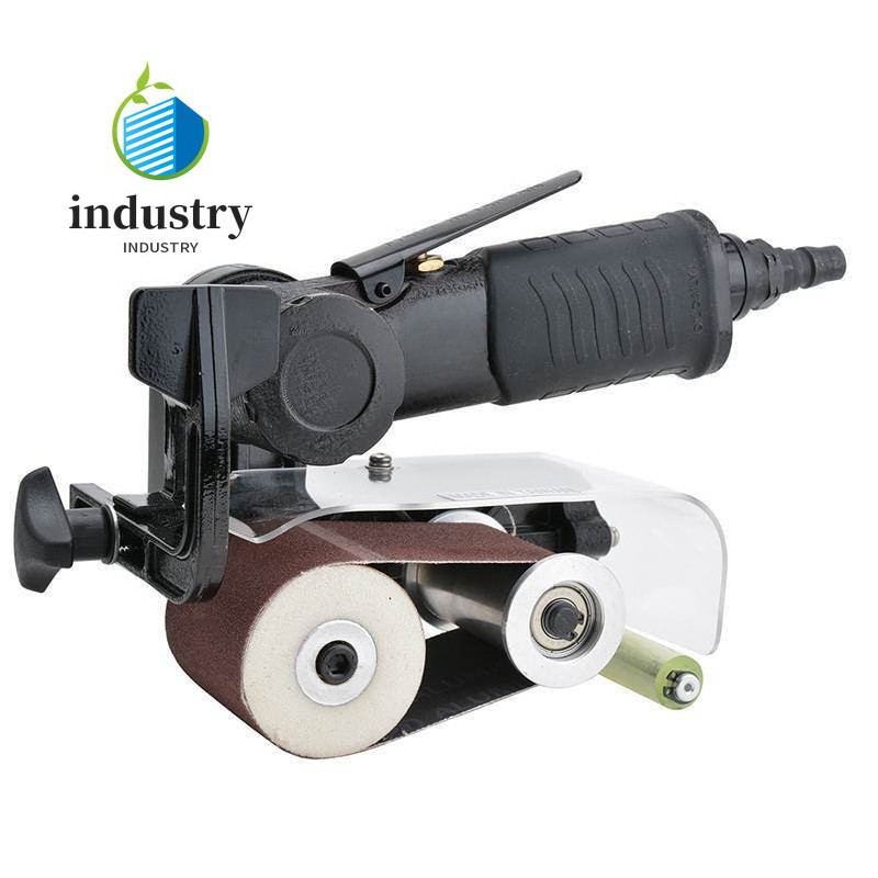 60*260mm Pneumatic Belt Sander Handheld Belt Sanding Polishing Machine