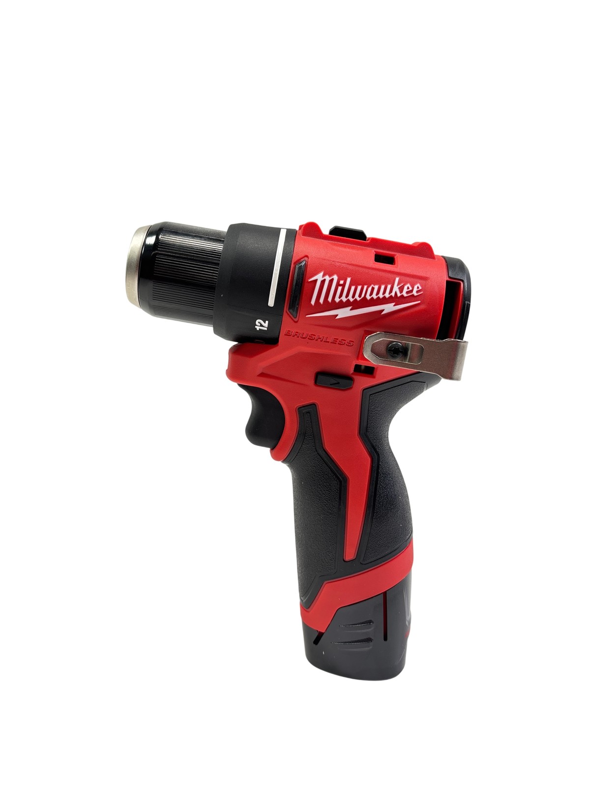 Milwaukee 3401-20 M12 12-Volt Brushless Cordless 3/8&Prime; Drill/Driver-2Ah Battery
