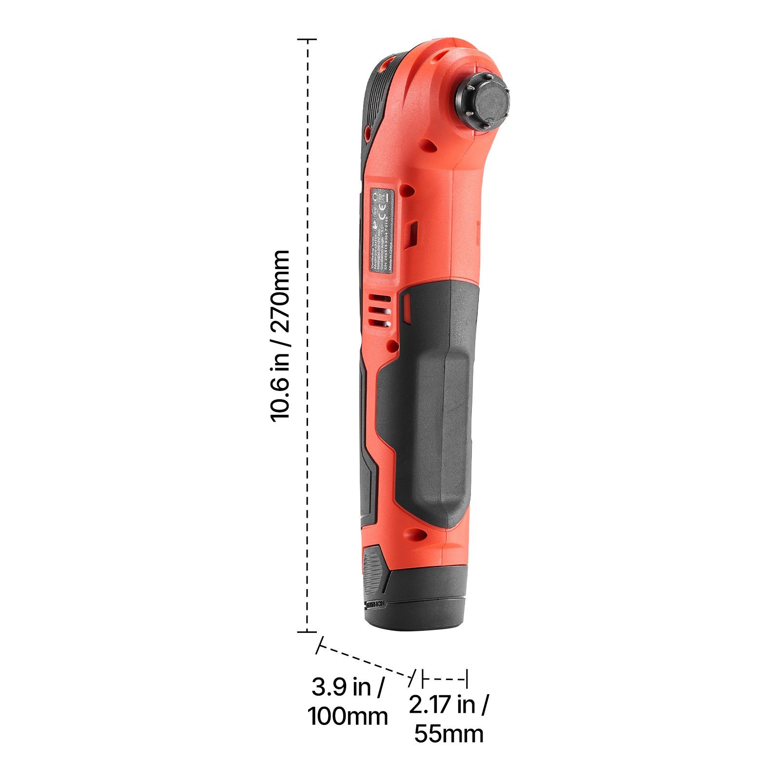 12V Oscillating Tool 6-Speed 3.2° Angle 2Ah Battery 8-Piece Kit
