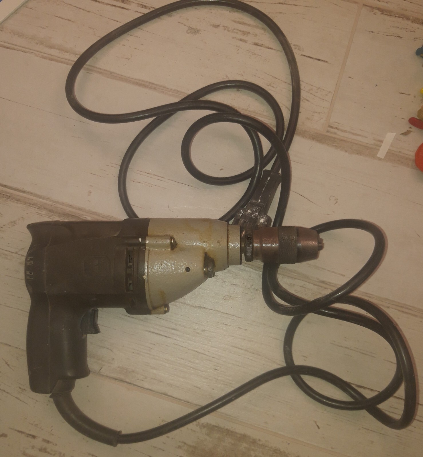 RUPE DRILL MOD. TN102V N.950/2200 W300 V220 A1.5 N 3 8 90 MADE IN ITALY