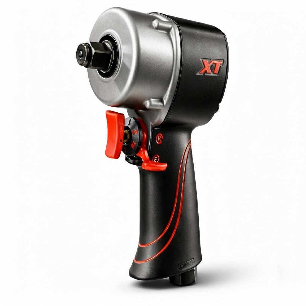 XT 1/2 in Stubby Composite Air Impact Wrench Compatible with EARTHQUAKE EQ12SXT