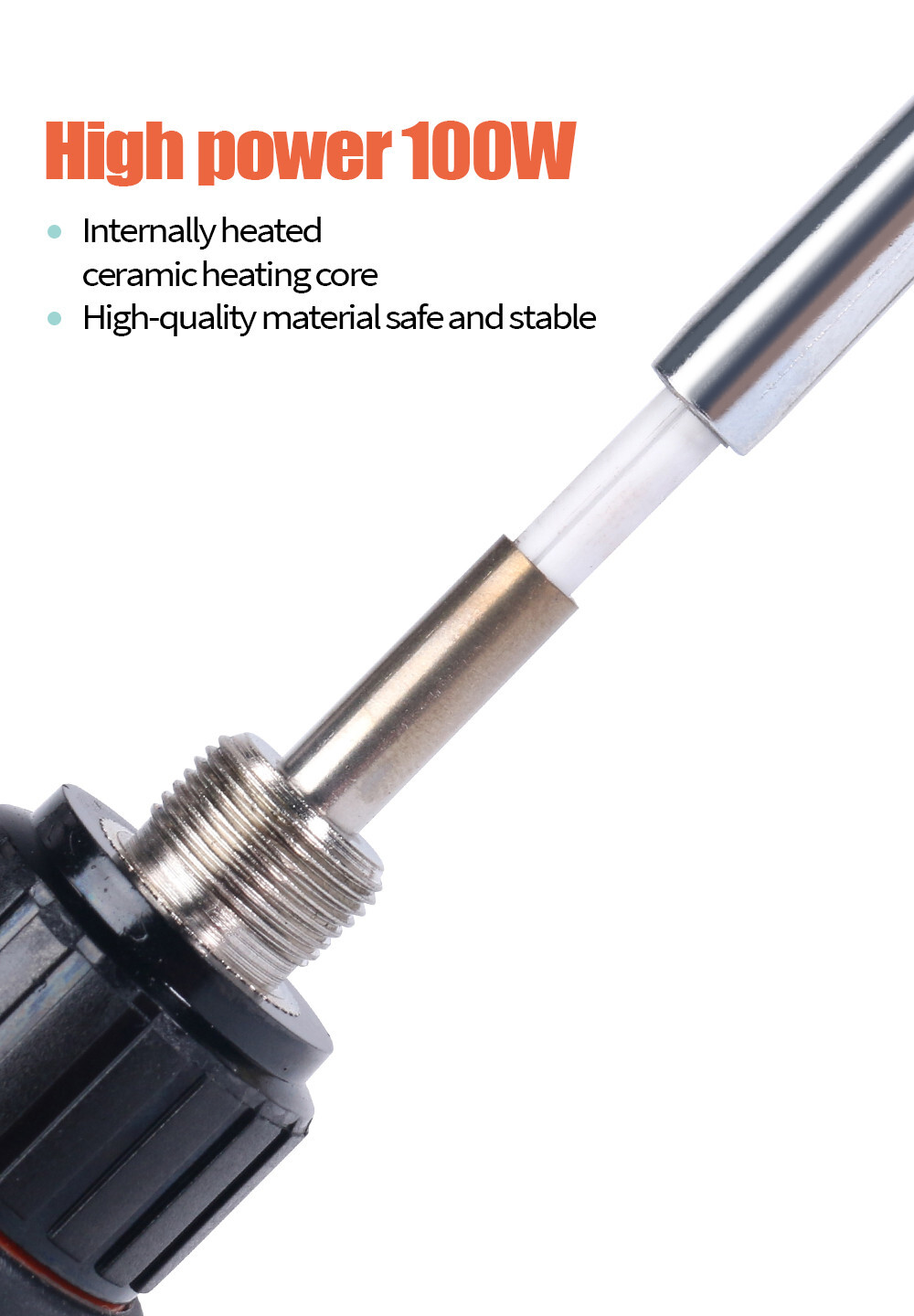 Soldering Station Kit Adjustable Temperature 100W Digital or 60W Analog Tool US