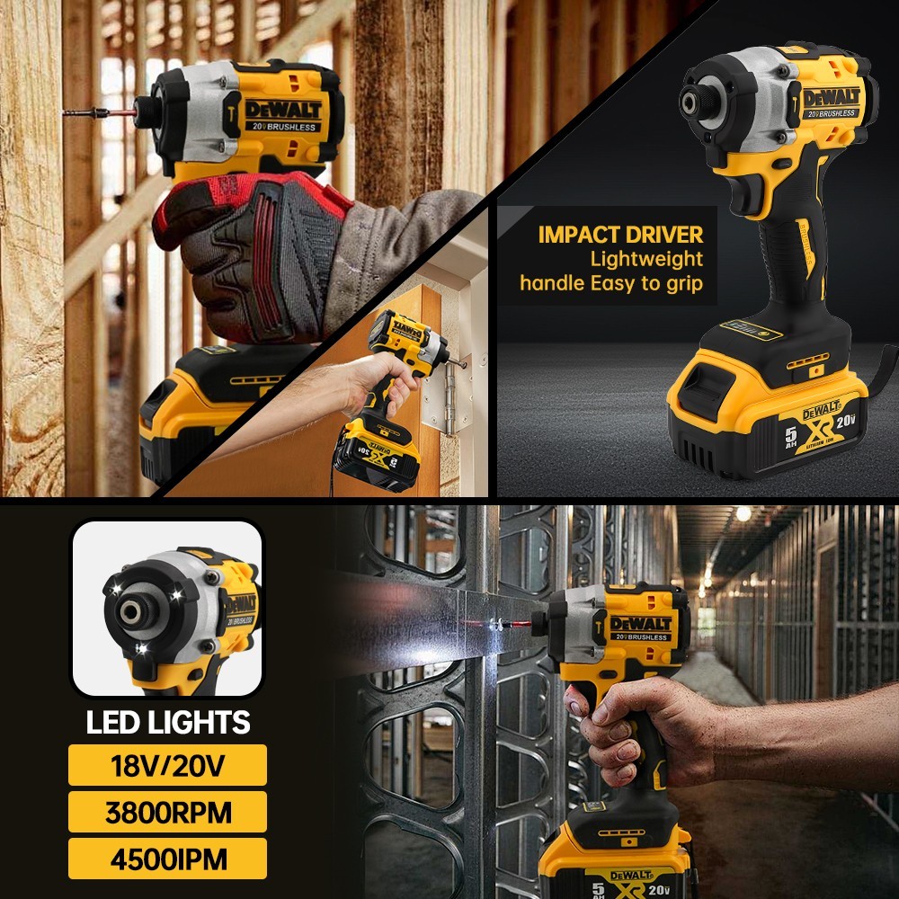 Dewalt DCF860 Wireless Brushless Screwdriver 20V Lightweight only tool