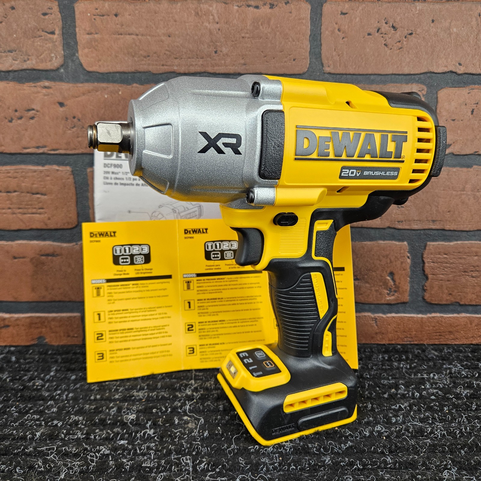 Dewalt DCF900 High Torque 1/2&Prime; Hog Ring Anvil Impact Wrench-***NEW***