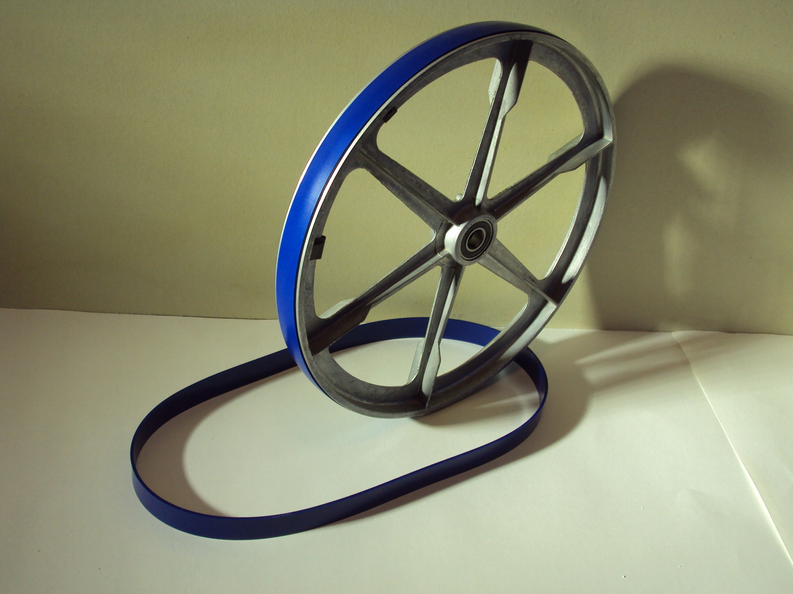 2 BLUE MAX URETHANE BAND SAW TIRES FOR SHOPMASTER 28-150 BAND SAW – 2 TIRE SET