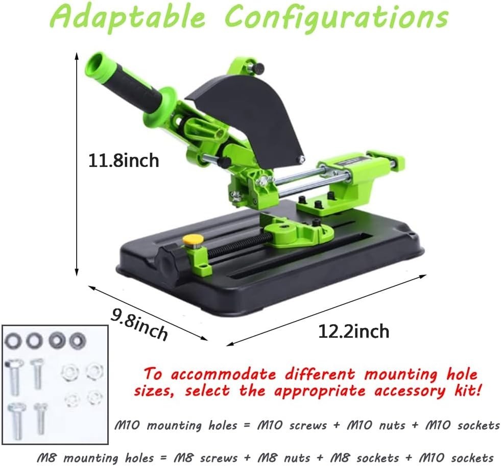 Upgraded Angle Grinder Stand Aluminum Bracket Holder