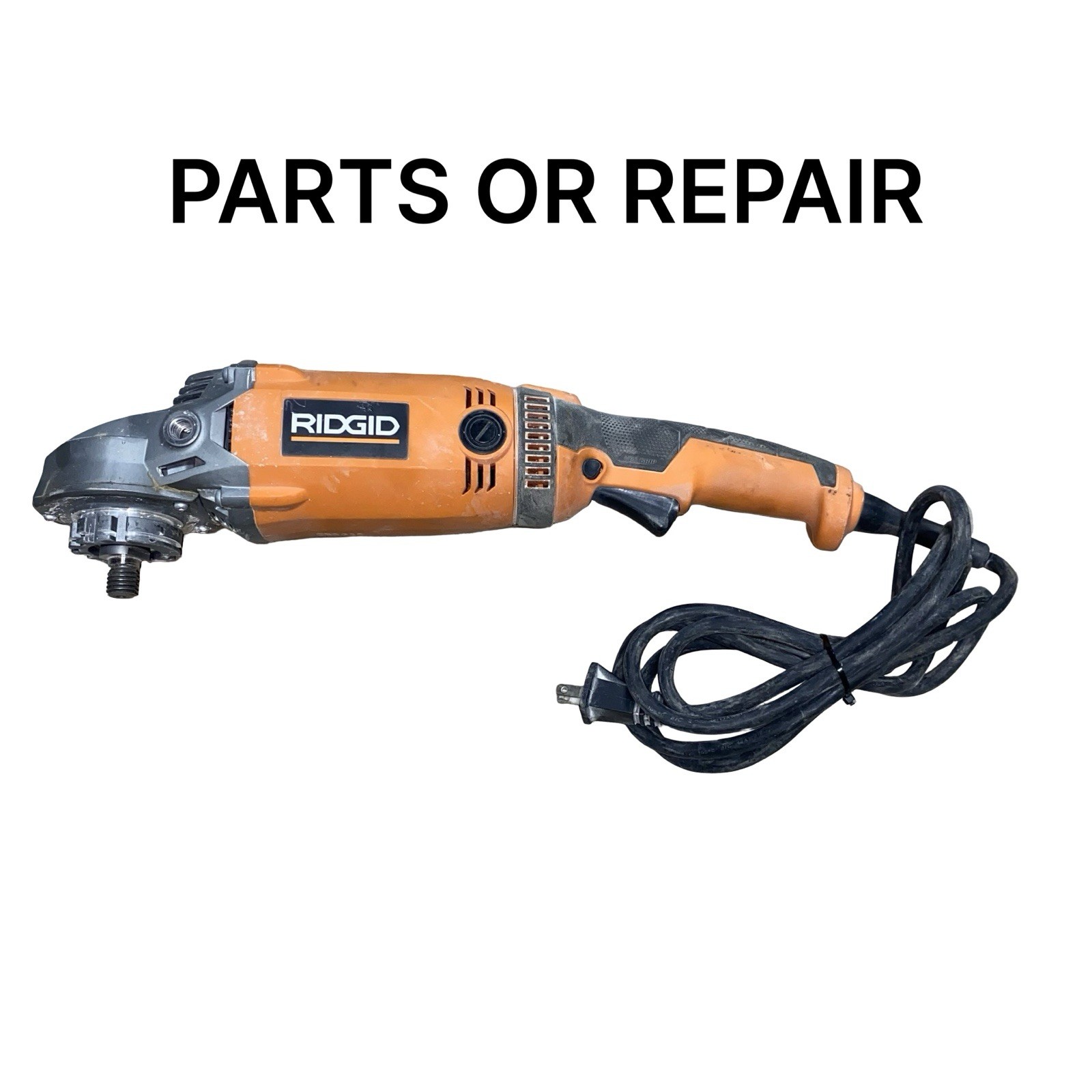 Ridgid 7 in Angle Grinder Corded Electric Power Tool, R10202 – FOR PARTS