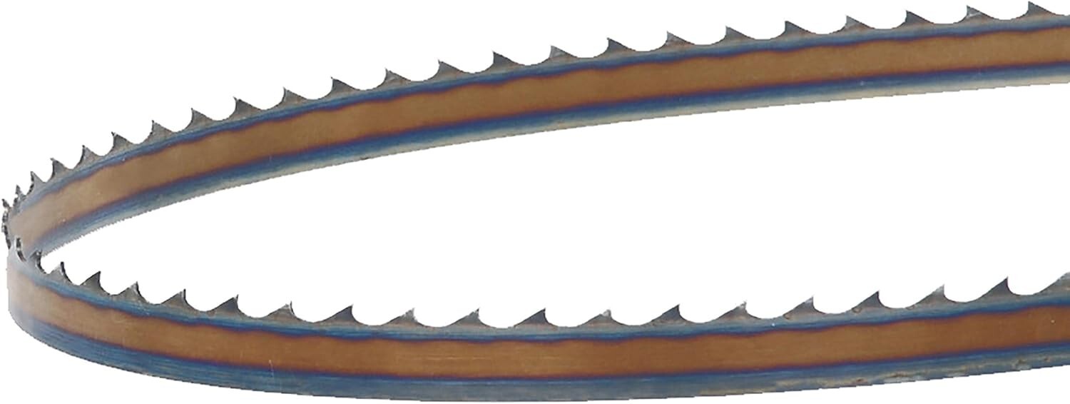 Timber Wolf Thin Kerf Bandsaw Blade 1/2&Prime; x 80&Prime;, 3 TPI – Durable Steel Design