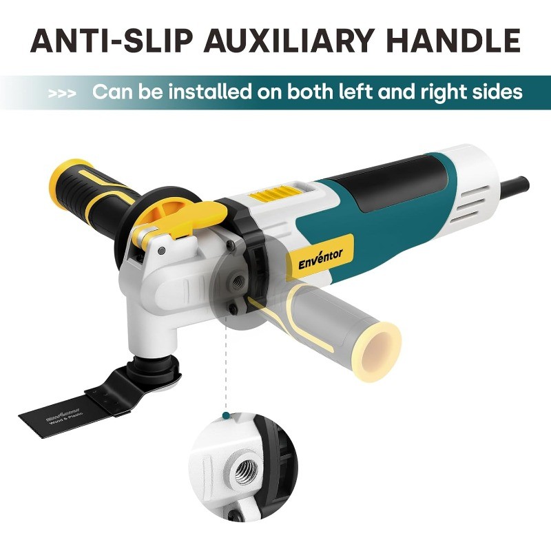 Multi Tool Saw, Electric Oscillating Saw with 43PCS Accessories
