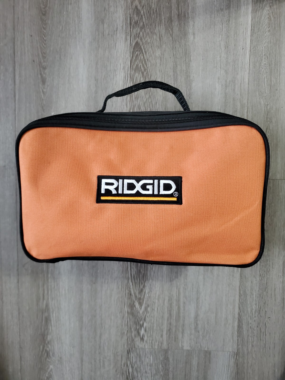 RIDGID Corded Electric Orbital Sander with Carry Bag and Dust Collection Bag