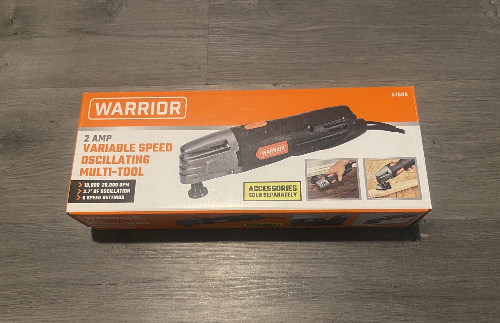 Warrior 2 Amp Variable Speed Oscillating Multi-Tool 57808