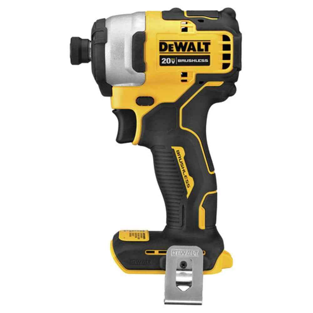 DEWALT ATOMIC 20V MAX Brushless 1/4&Prime; Impact Driver Kit 2.0Ah Battery,Charger&Bag