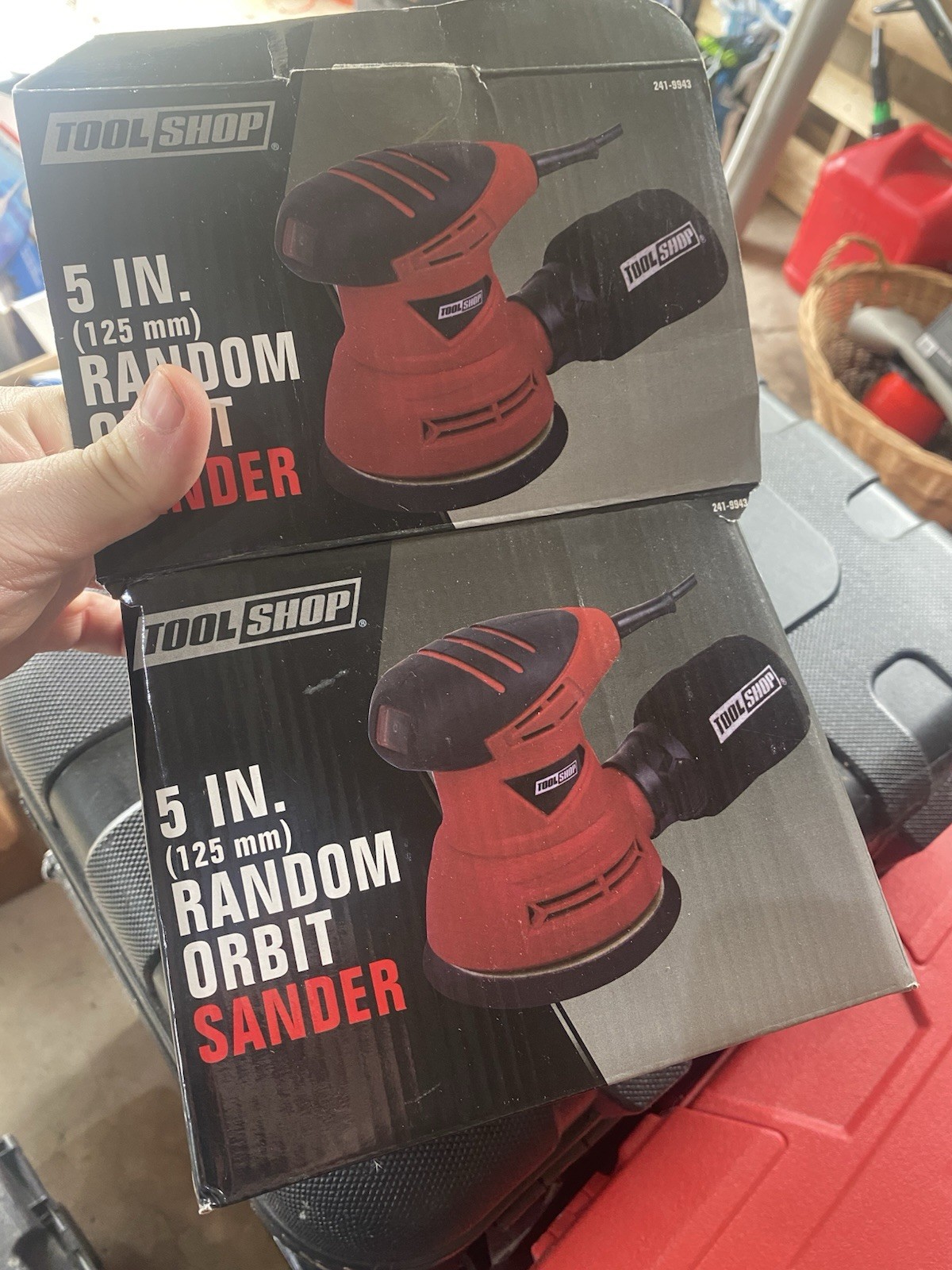 Tool Shop 5 Inch Random Orbital Sander Corded Electric